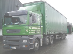 Curtain sided trailer